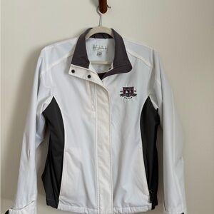 Cutter & Buck Women's US Open Pebble Beach 2010 White & Gray Jacket | Size S